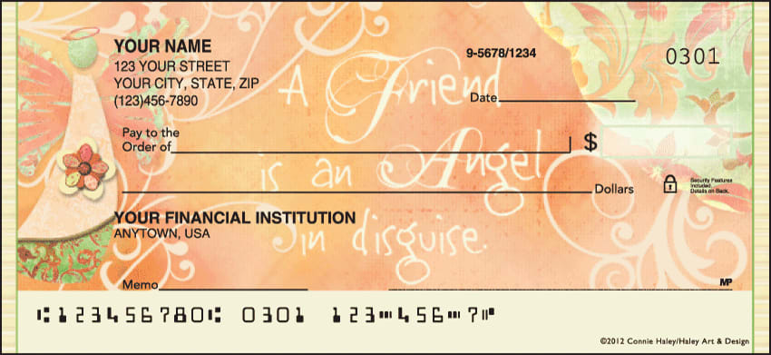 angelic blessings checks - click to preview