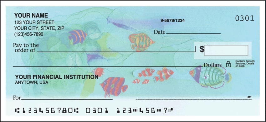 tropical fish side tear checks - click to preview