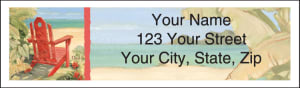 Enlarged view of shoreline view address labels