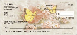 Butterfly Blooms Checks – click to view product detail page