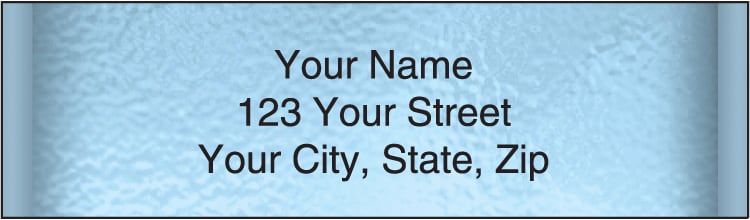 Securiguard Blue Address Labels - click to view larger image
