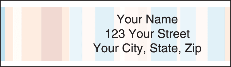 coastline address labels - click to preview