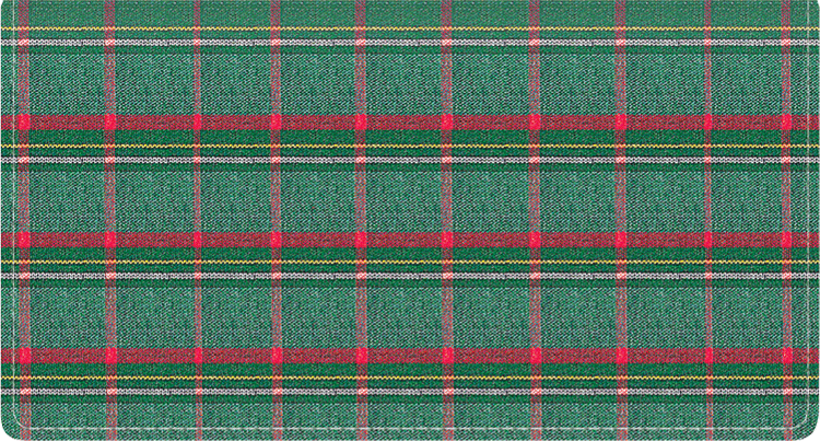 Pay It With Plaid Checkbook Cover - click to view larger image