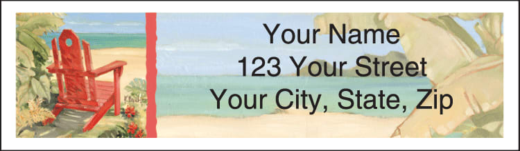 Shoreline View Address Labels - click to view larger image