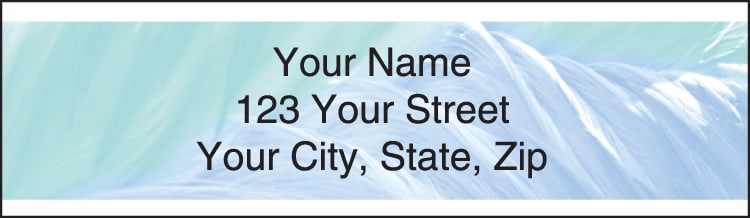 Soft Breeze Address Labels - click to view larger image