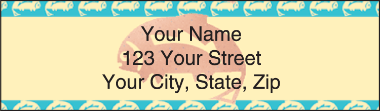 Southwest Art Address Labels - click to view larger image