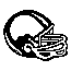 Football Helmet Symbol