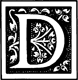 Letter D Symbol