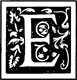 Letter E Symbol
