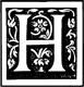 Letter H Symbol