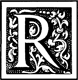 Letter R Symbol