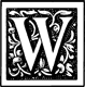Letter W Symbol