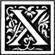 Letter X Symbol