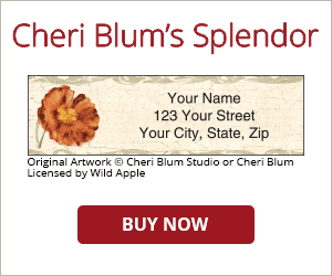 Cheri Blum's Splendor Address Labels