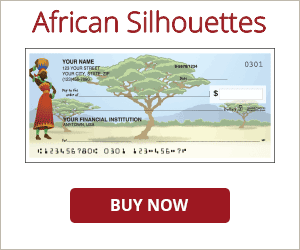 African Silhouettes Checks