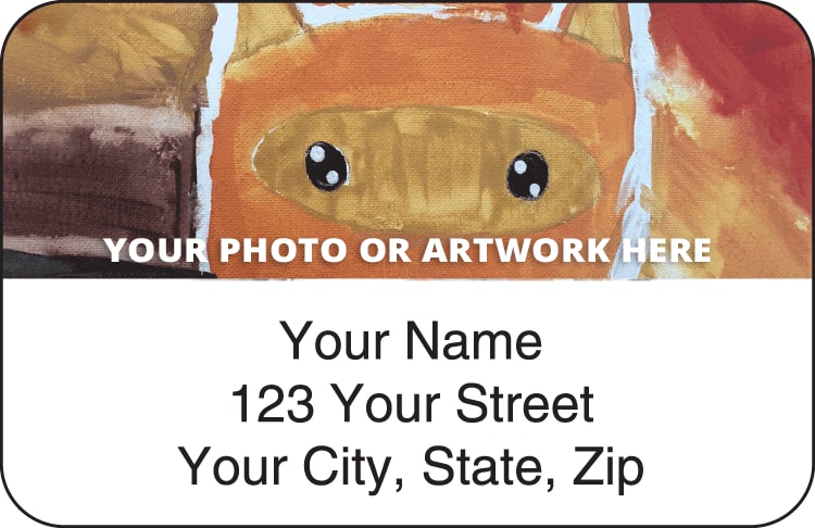 Artistic Photo Return Address Labels