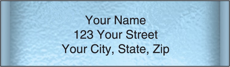 Securiguard Blue Address Labels