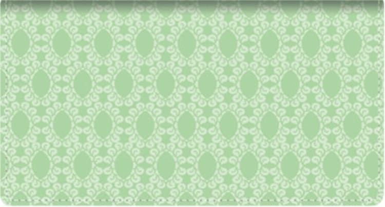 Sentiments Fabric Wallet Style Checkbook Cover