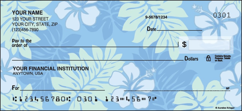 Aloha Checks - 1 box - Singles