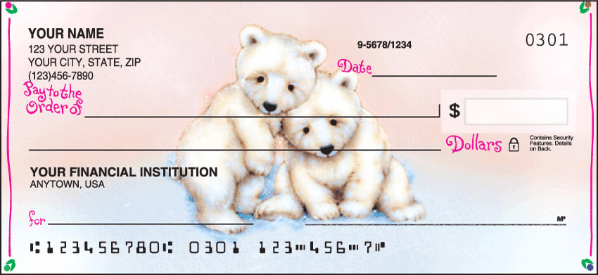Furry Friends Checks - 1 box - Duplicates