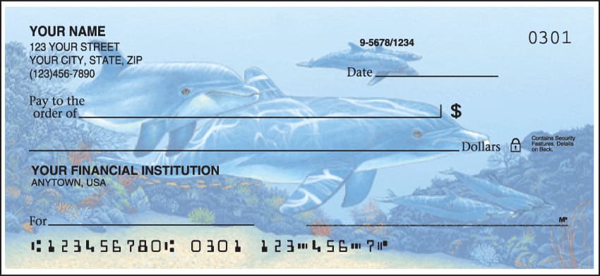 Sea Life Checks - 1 box - Singles